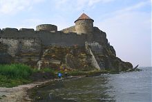 Аккерманская крепость на берегу Днестра